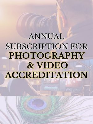 Annual Photography & Video Unlimited Accreditation